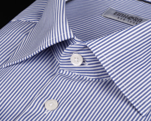 London New Kent blau weiss gestreift