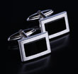 Silber rhodiniert mit Onyx