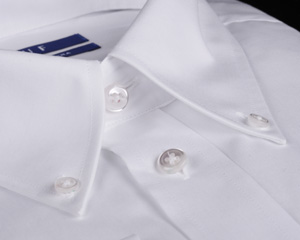 Aloe Vera Cento Chambray weiss Button Down
