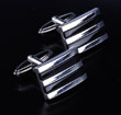 Silber rhodiniert mit Onyx