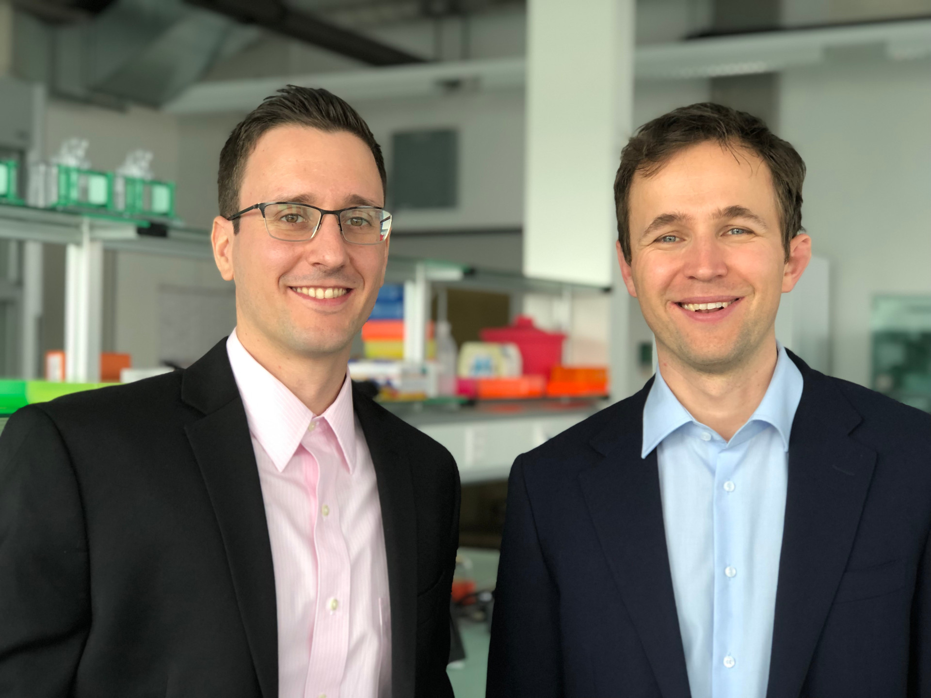 EraCal Therapeutics co-founders Simon Breitler and Josua Jordi