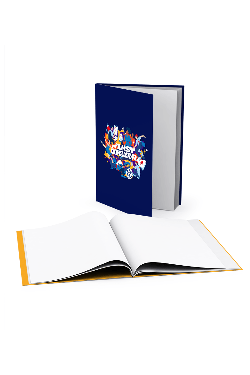 Individuell gestaltbares Hardcover Notizbuch von FLYERALARM